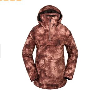 Volcom Fern Insulated Gore-Tex Pull-Over Jacket Size Large NWT